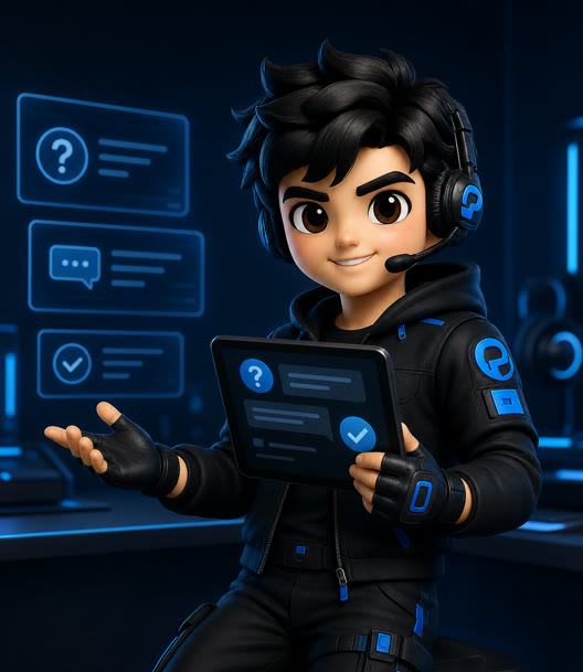 Mascot tư vấn PTK hỗ trợ giải đáp câu hỏi triển khai