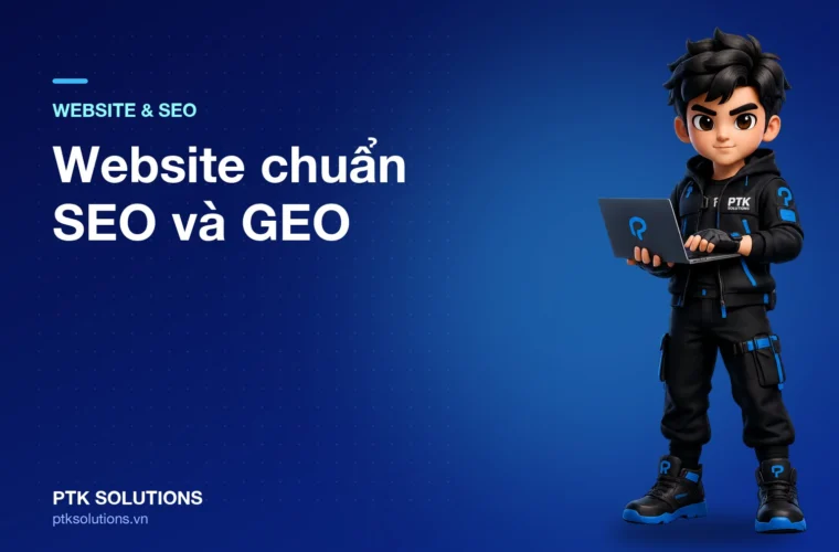 Website chuẩn SEO và GEO: Được Google xếp hạng, được AI trích dẫn